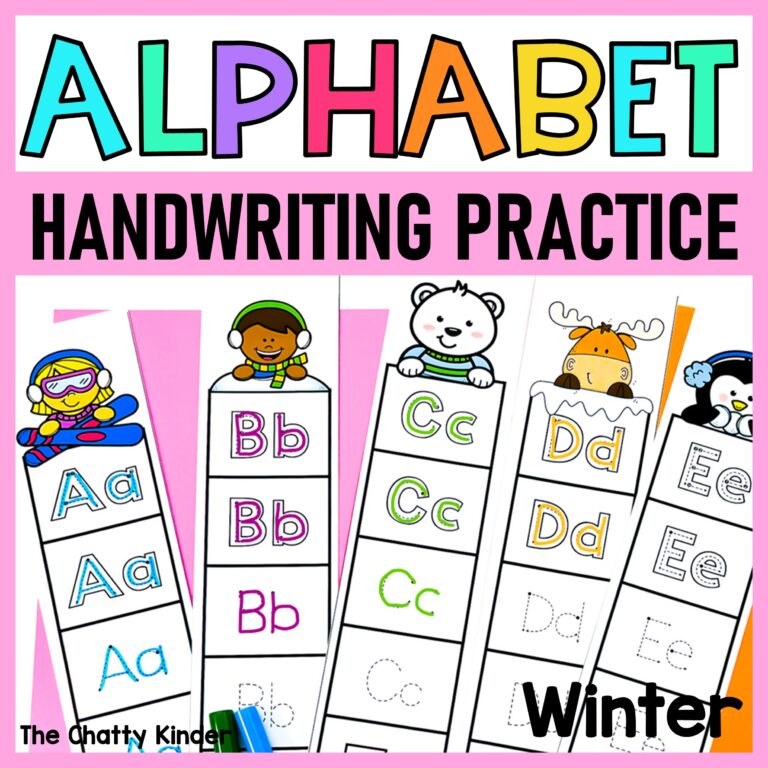 Alphabet Letters Handwriting Practice