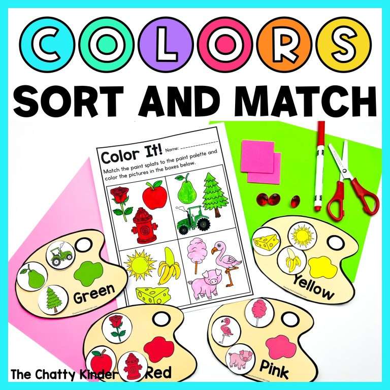 color sorting mats
