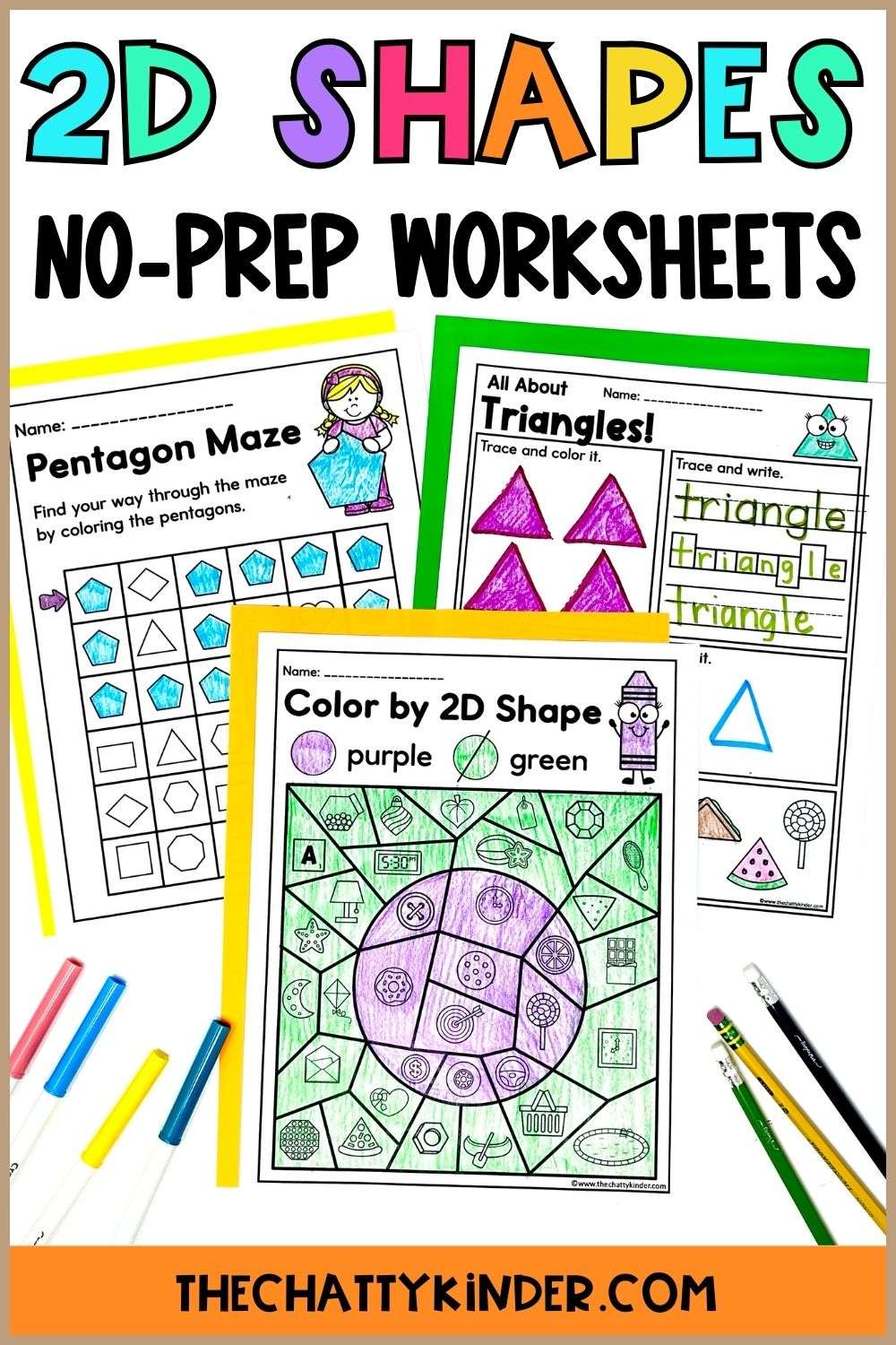 2d Shapes Worksheets Kindergarten 2d Shapes For Kids Free Printable