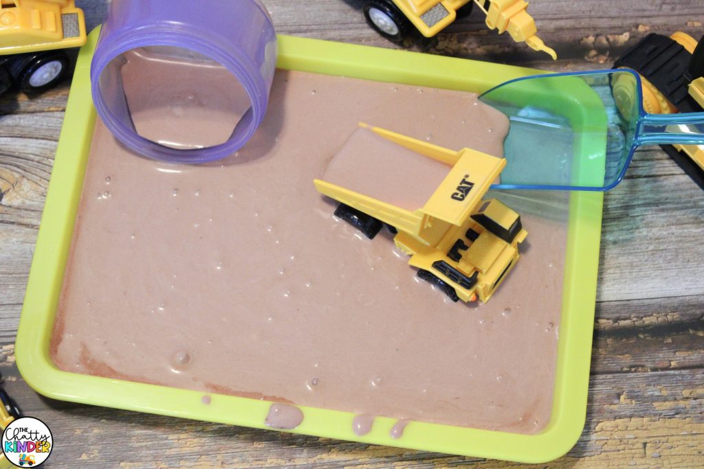 ooblack recipe printable-construction sensory bin