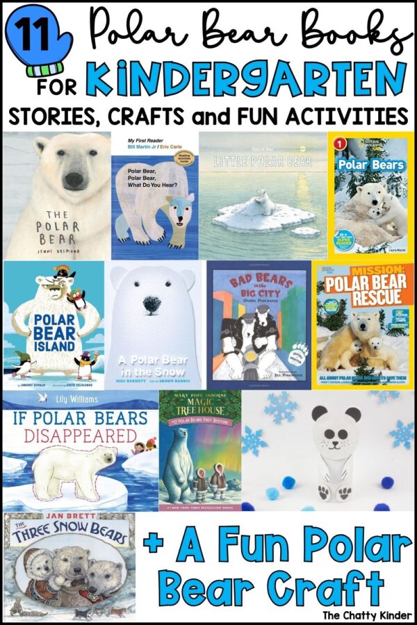 11 Polar Bear Books for Kindergarten and a Toilet Paper Roll Craft ...